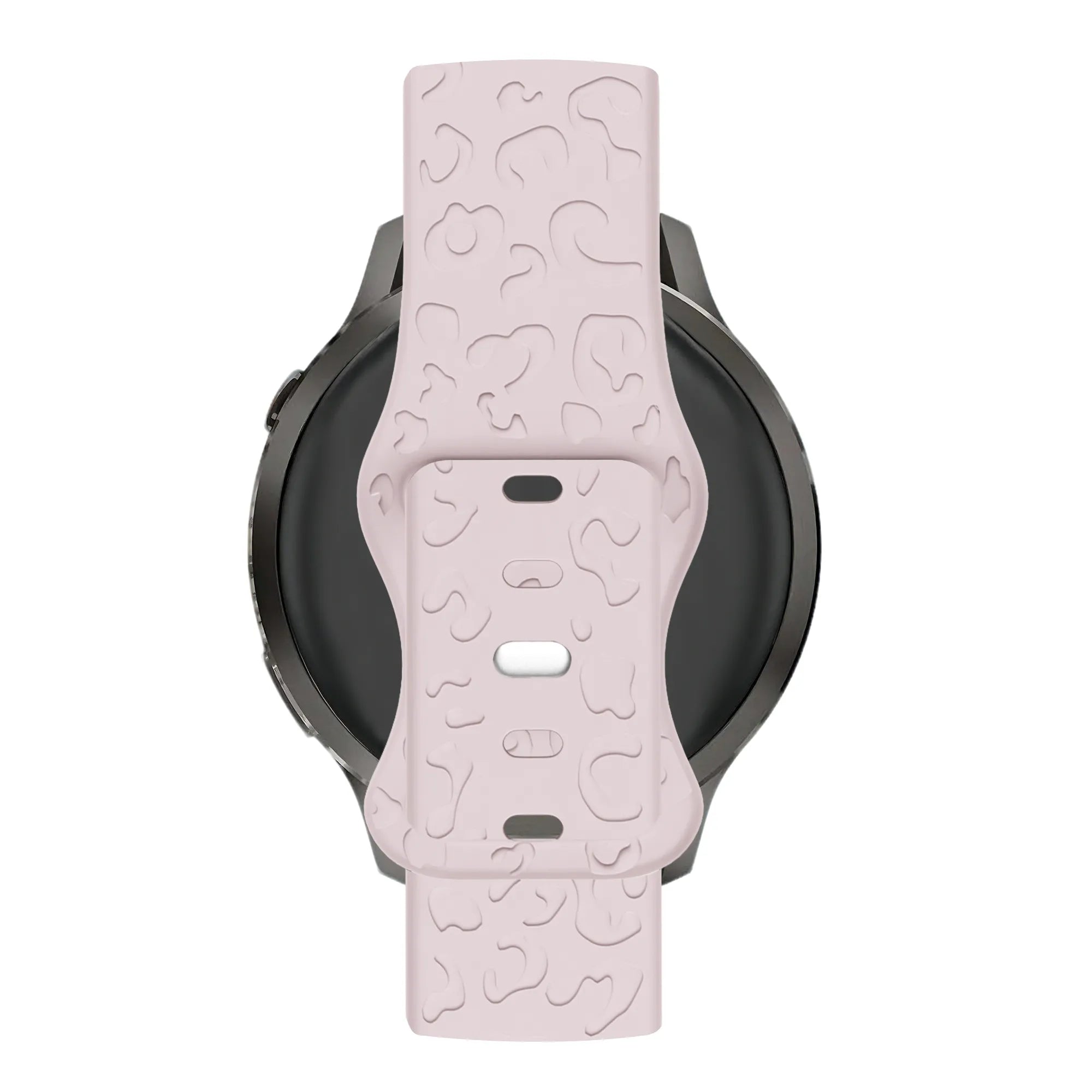 Bandz Garmin Bounce 2 Silikonarmband 'Leopard' (Rosa)