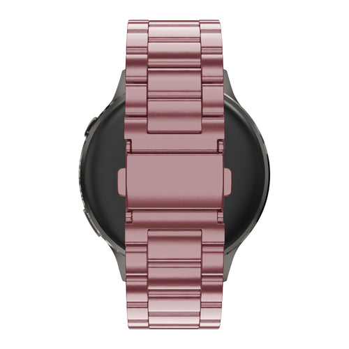 Bandz Garmin Venu 4 - 41mm Stahlarmband 'Classic' (Rosa)
