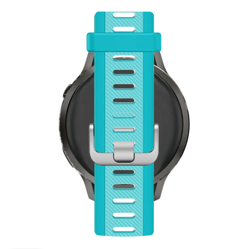 Bandz Garmin Vivomove Trend Dual Buckled Sport Strap (Aqua)
