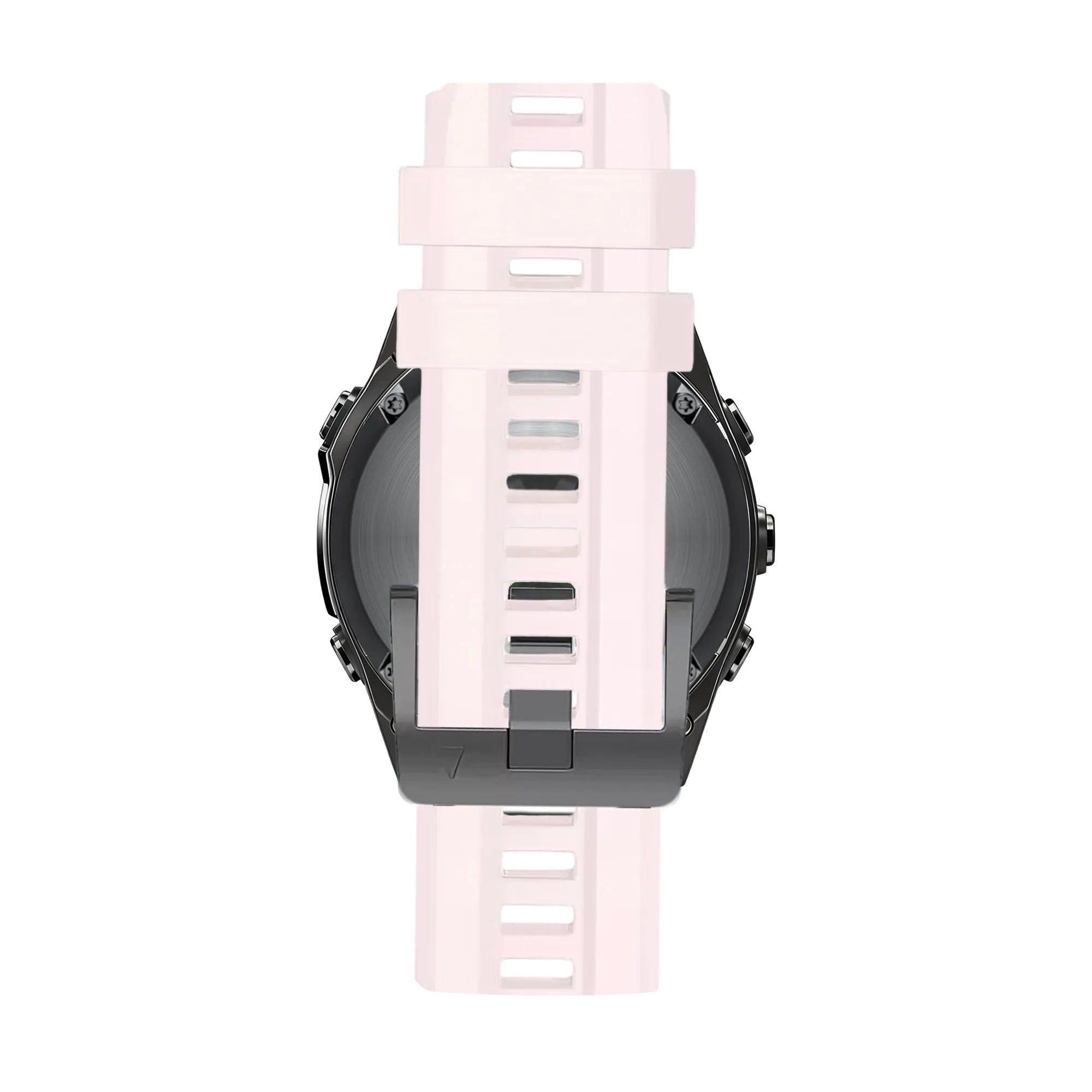 Bandz Garmin Fenix 7s Silicone Strap 'Classic' (Light Pink)