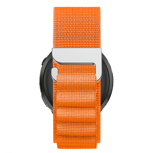 Bandz Garmin Venu Alpine Nylonarmband (Orange)