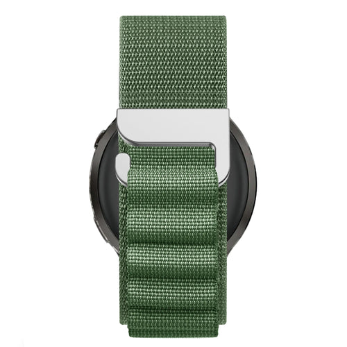 Bandz Garmin Venu 4 - 45mm Alpine Nylon Strap (Green)