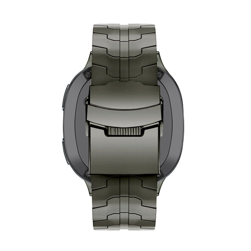 Bandz Samsung Galaxy Watch 8 - 40mm Steel Strap 'Iron' (Graphite)