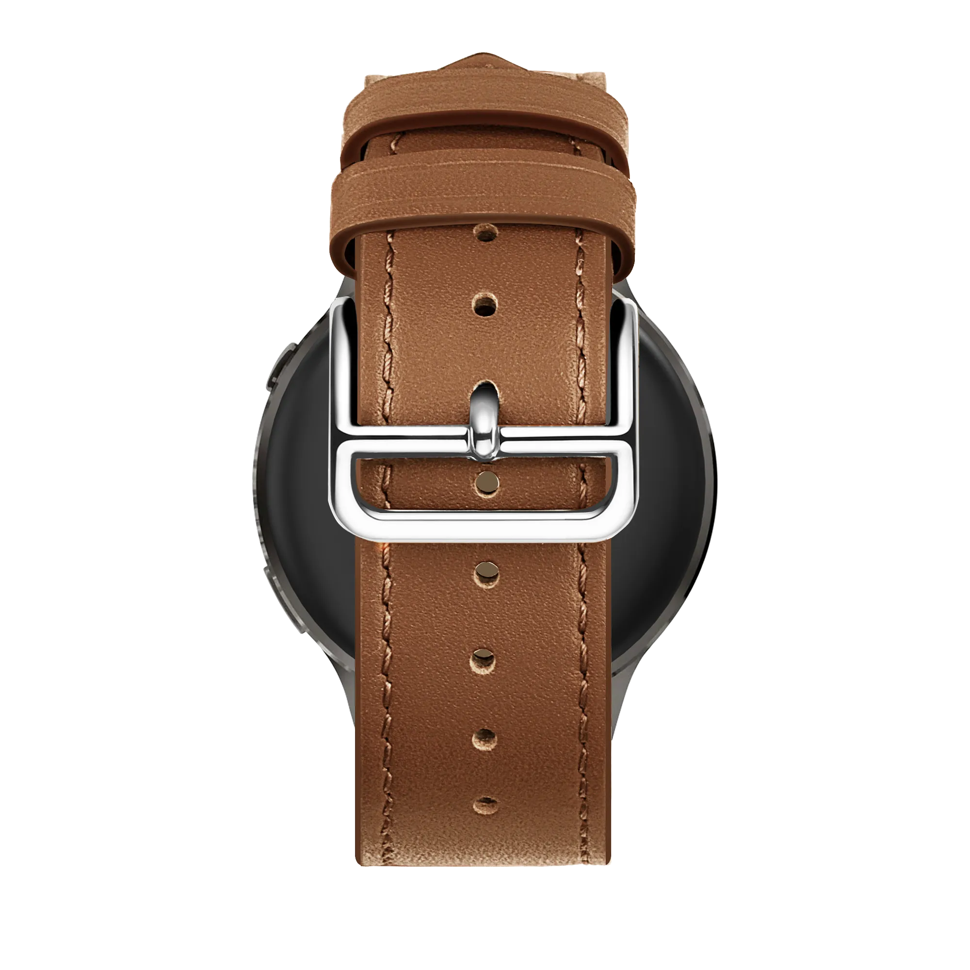 Bandz Garmin Forerunner 265s Lederarmband 'Deluxe' (Braun)