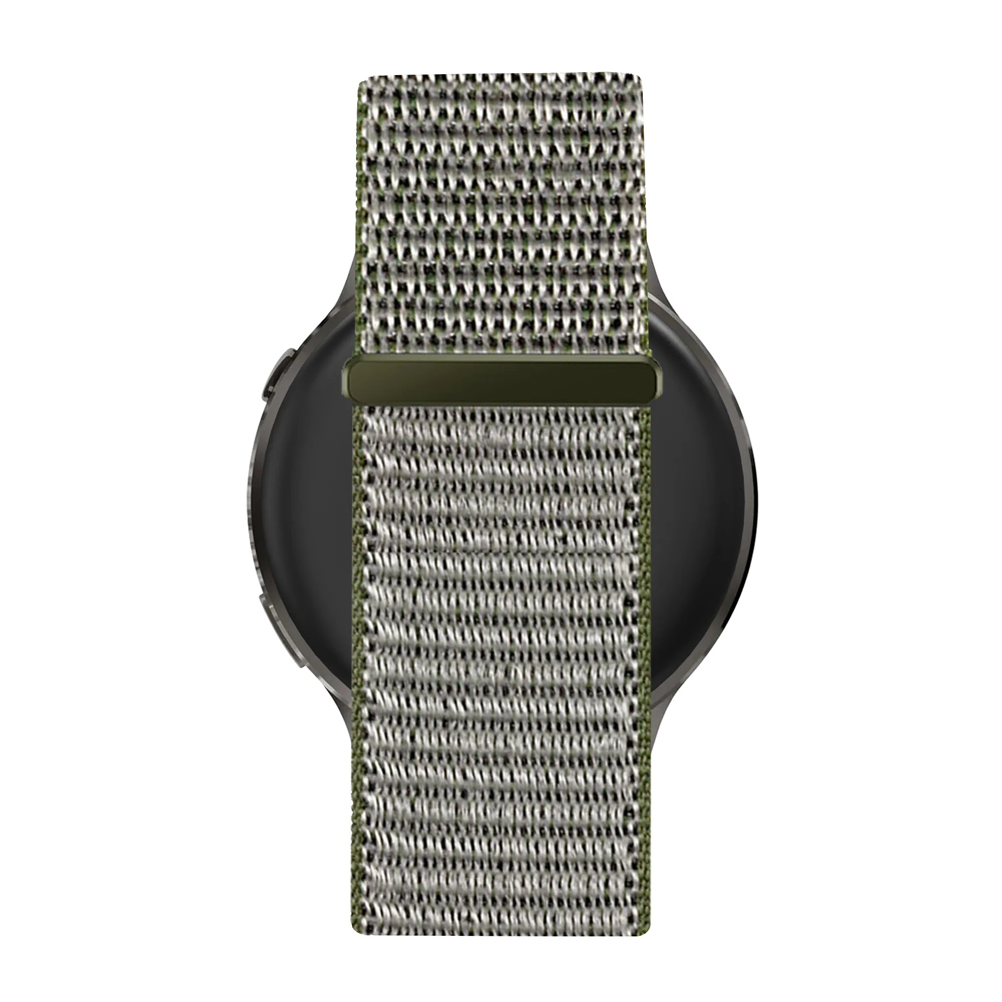 Bandz Garmin Forerunner 70 Nylon Loop Armband (Olivgrün)