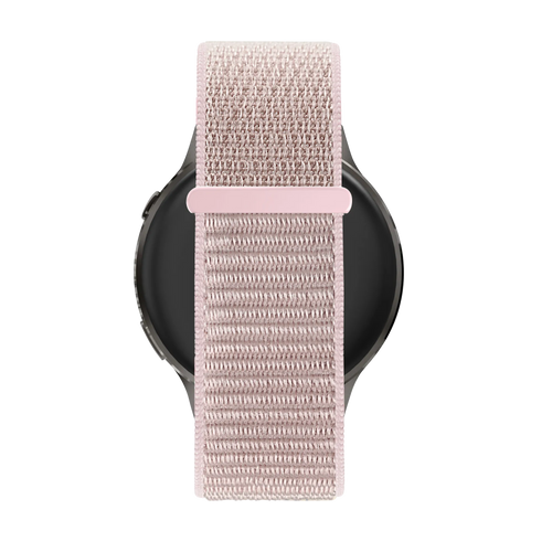 Bandz Garmin Venu 3s Nylon Loop Armband (Roségold)