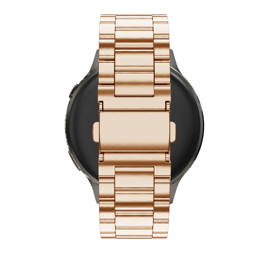 Bandz Garmin Forerunner 70 Stahlarmband 'Classic' (Roségold)