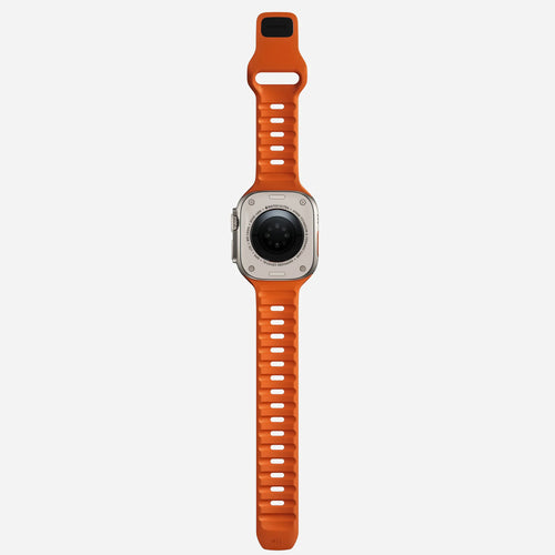 Nomad Sport Apple Watch Silikonarmband (Ultra Orange)
