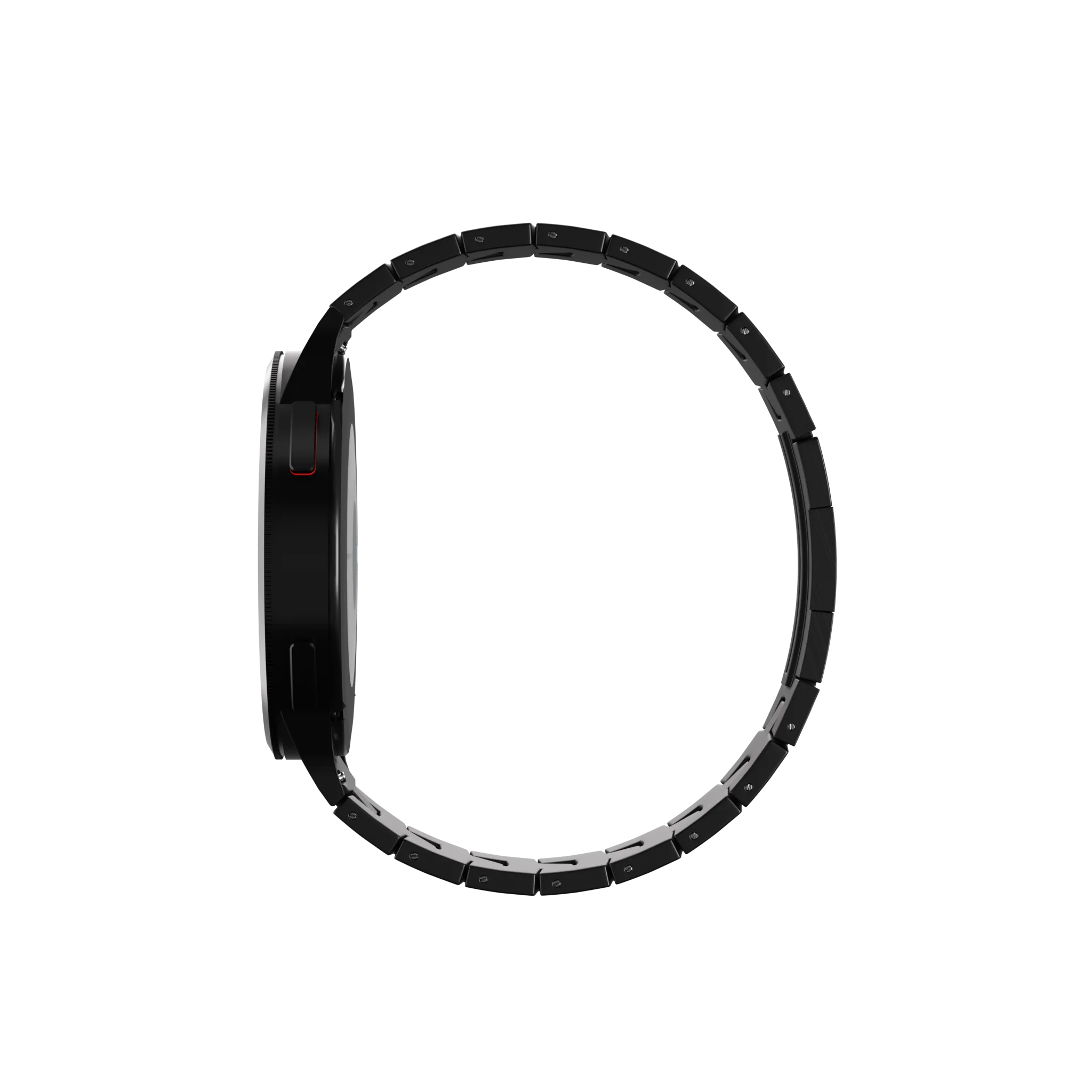 Xiaomi Watch S3 Geburstetes Titanarmband (Flache Schnalle) (Schwarz)