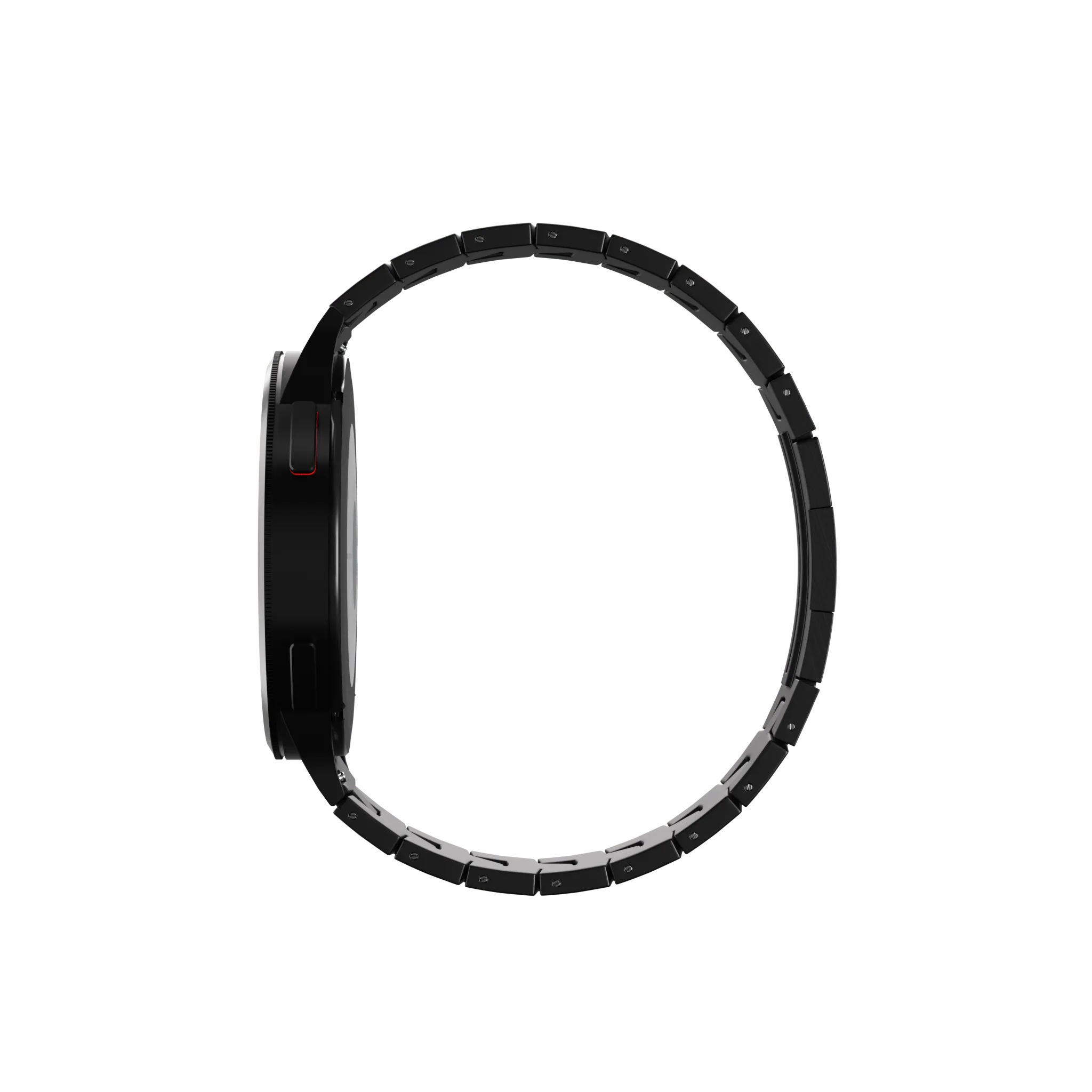 Huawei Watch 5 - 46mm Titanium Grain Strap (Flat Buckle) (Black)