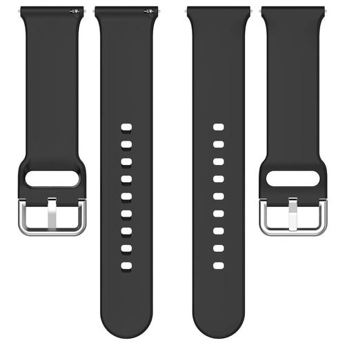 TicWatch Pro 5 Enduro Silicone Buckle Strap (Black)
