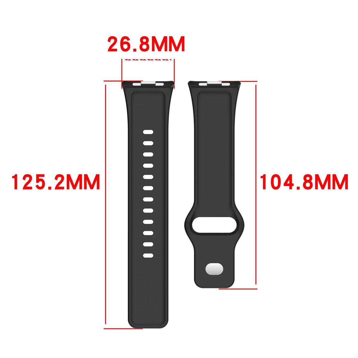 Redmi Watch 5 Silicone Classic Strap (Dark Green)