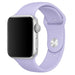 Apple Watch Silikonarmband (Flieder)