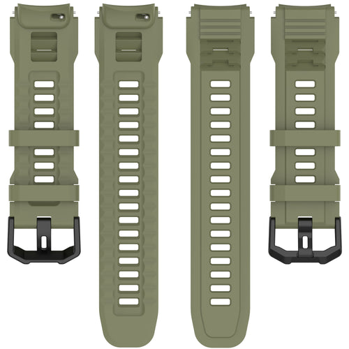 Amazfit T-Rex 3 Pro - 48mm Silikonarmband (Dunkelgrün)