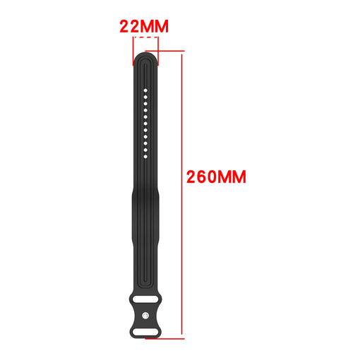 Garmin Cirqa Classic Silicone Strap (Black)