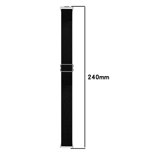 Huawei Watch Fit 4 Elastisches Armband (Schwarz)