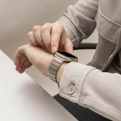 One Bead Titanium Strap