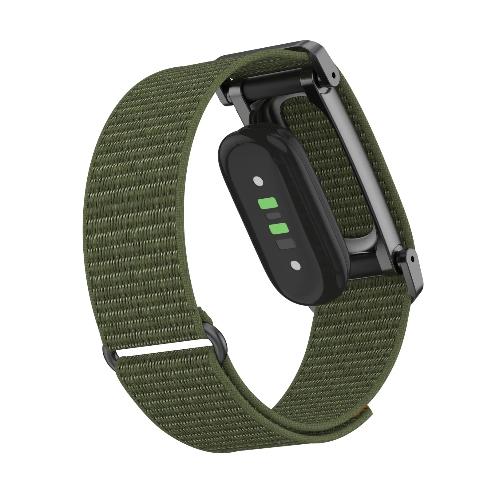 Fitbit Air Nylonband mit Rahmen (Armeegrün)