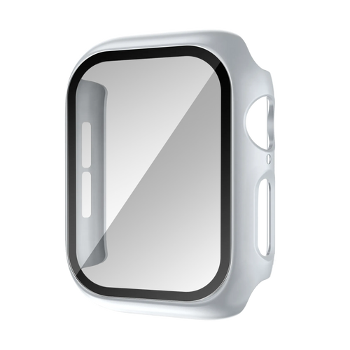 Bandz Apple Watch 10/11 PC Case with Glass (Silver)