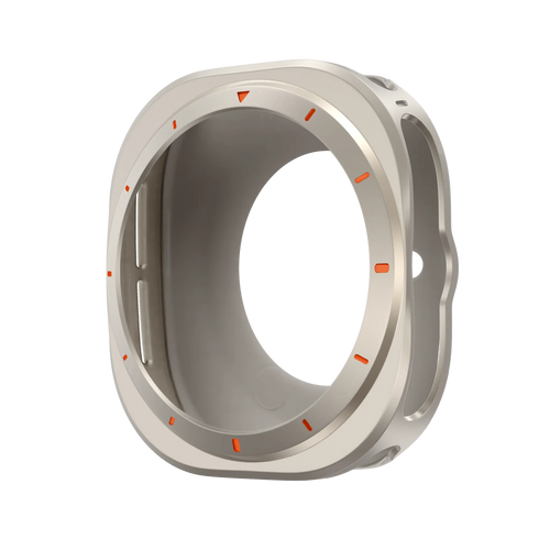 Bandz Samsung Galaxy Watch Ultra Metall Hülle (Titan)