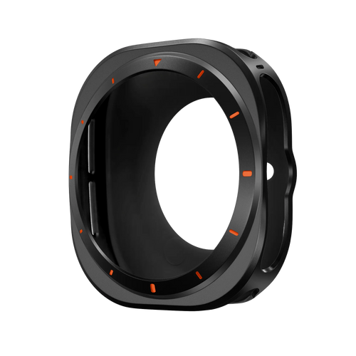 Bandz Samsung Galaxy Watch Ultra Metall Hülle (Schwarz)