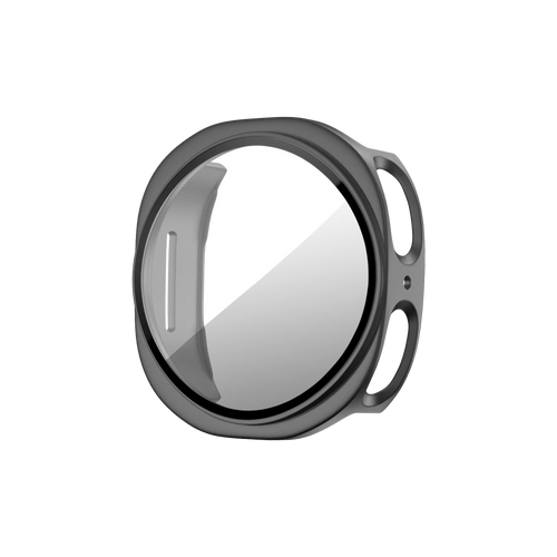 Bandz Samsung Galaxy Watch 8 - 44mm PC Hülle mit Glas (Titan Grau)