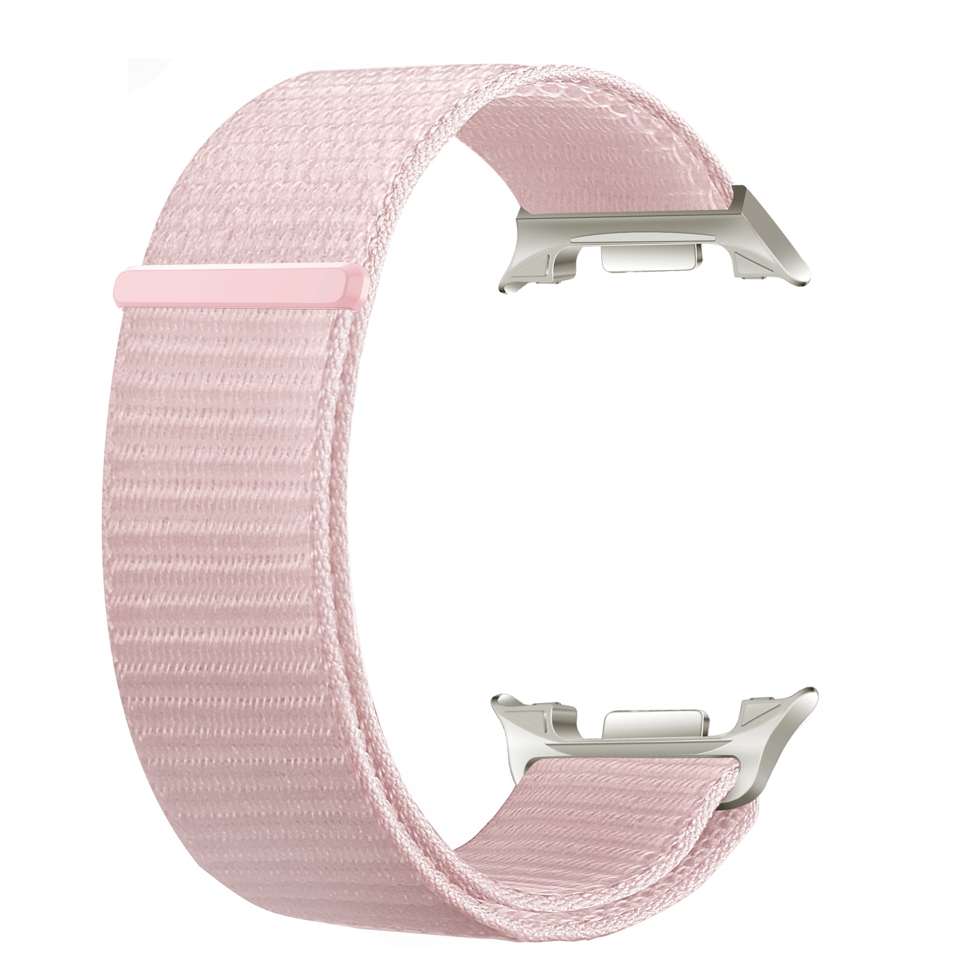 Samsung Galaxy Watch 8 - 44mm Nylonarmband (Hell Rosa)