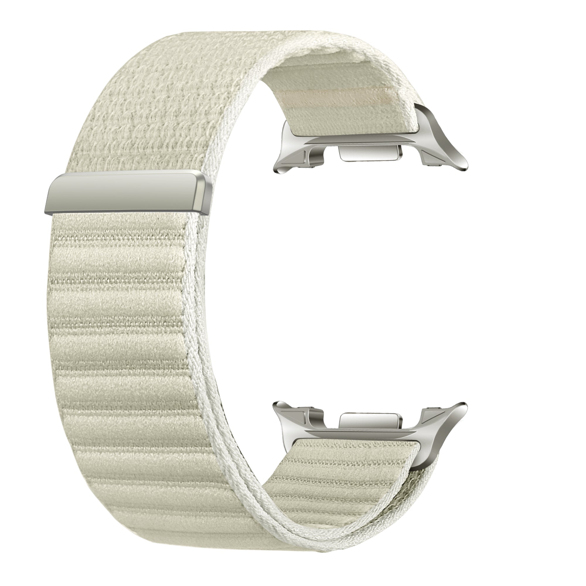 Samsung Galaxy Watch 9 - 40mm Wave Nylonarmband (Polarstern)