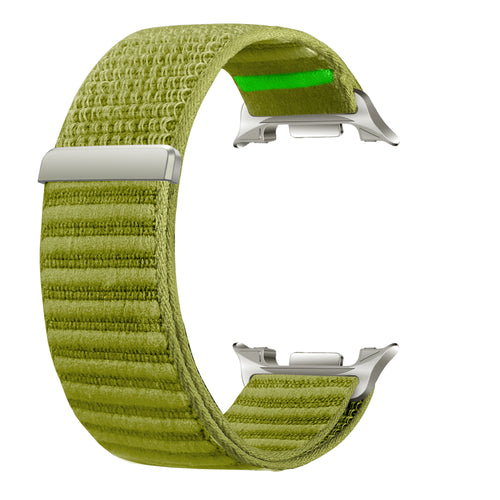 Samsung Galaxy Watch 8 Classic Wave Nylon Strap (Field Green)