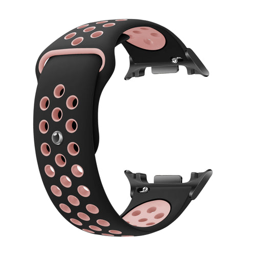 Samsung Galaxy Watch 8 - 40mm Sportarmband (Schwarz/Rosa)