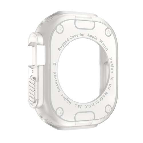 Bandz Apple Watch Ultra - 49mm robustes TPU-Hülle (Transparent)