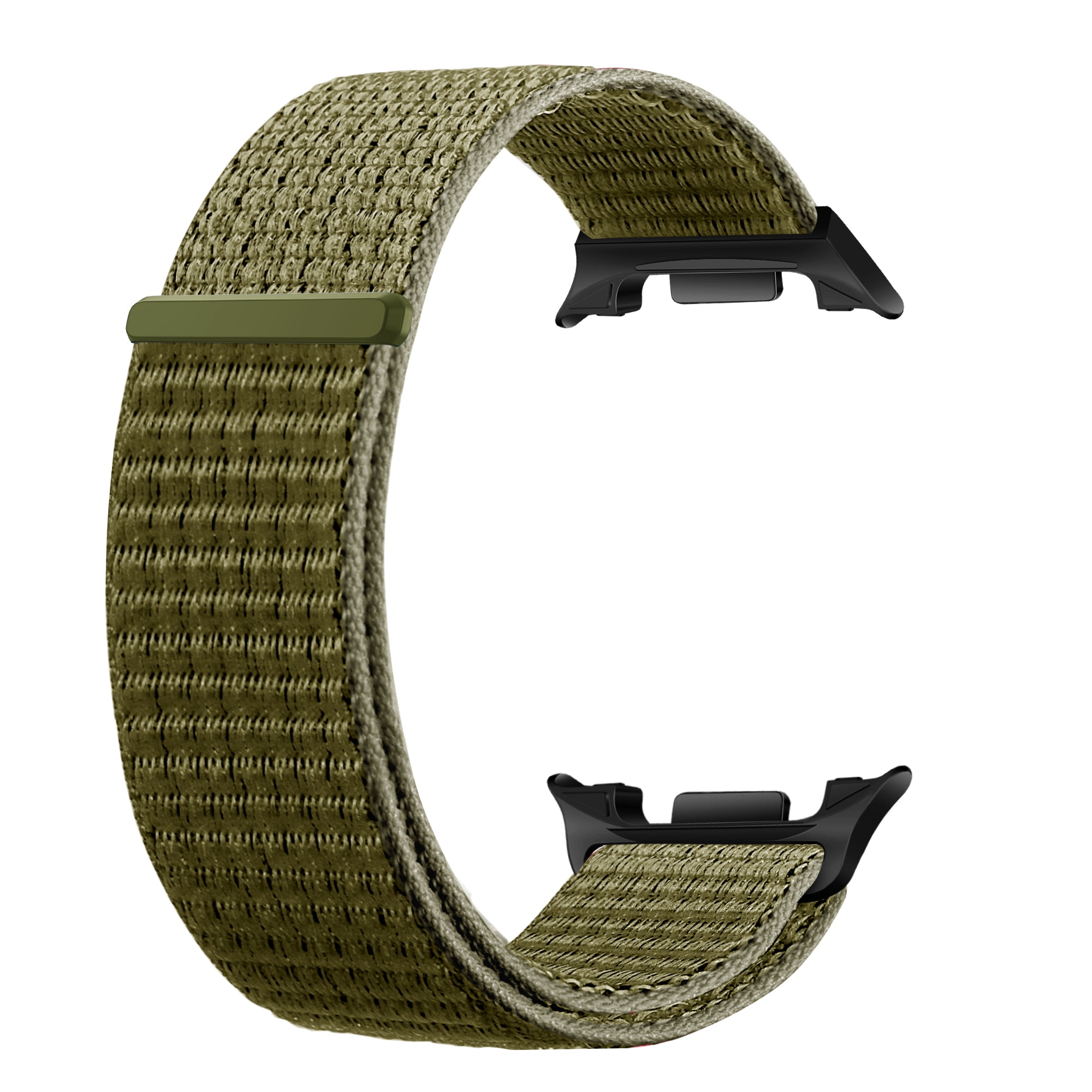 Samsung Galaxy Watch 8 - 40mm Nylonarmband (Olivgrün)