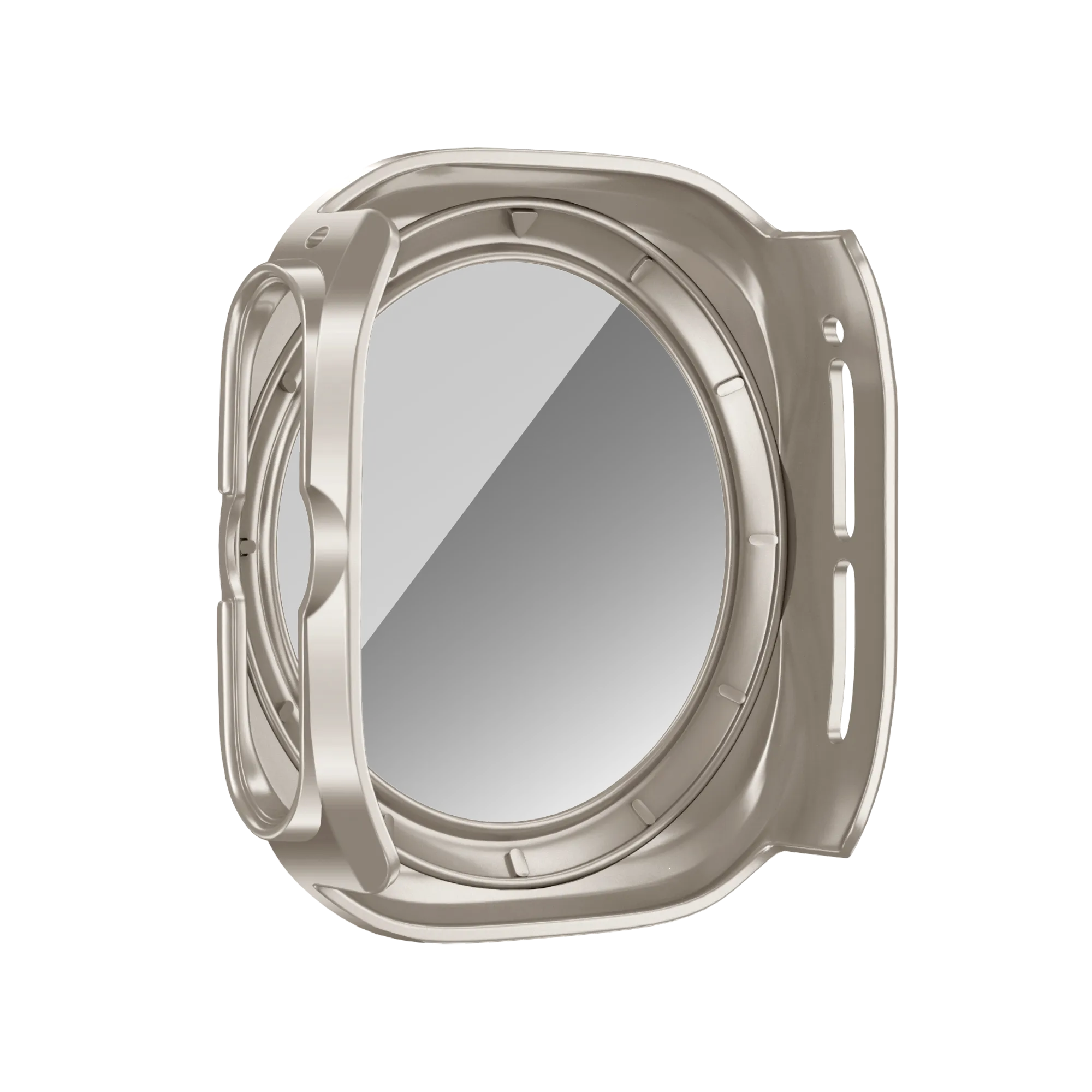 Bandz Samsung Galaxy Watch Ultra PC-Gehäuse mit Glass (Titan)