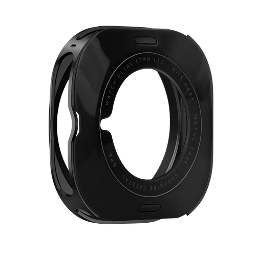 Bandz Samsung Galaxy Watch Ultra Metall Hülle (Schwarz)