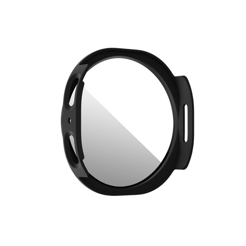 Bandz Samsung Galaxy Watch 8 - 44mm PC Hülle mit Glas (Schwarz)