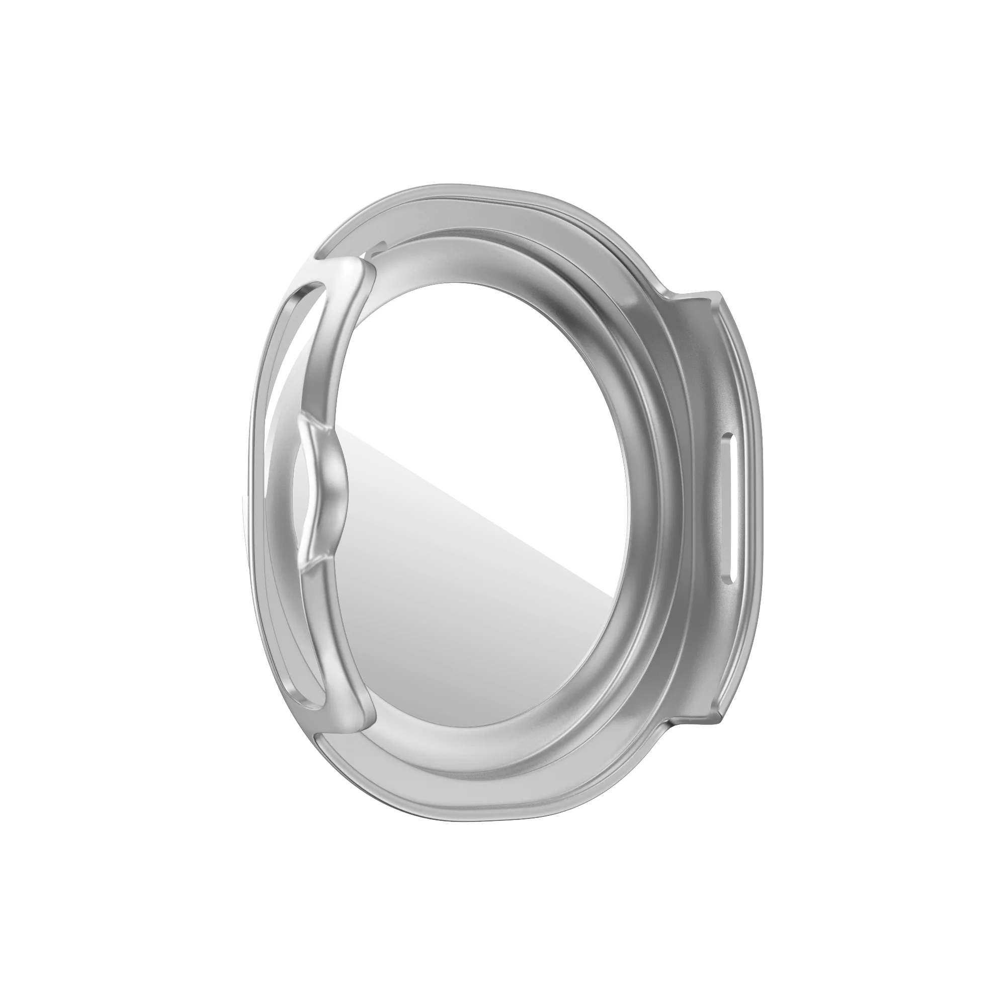Bandz Samsung Galaxy Watch 8 Classic PC Hülle mit Glas (Silber)