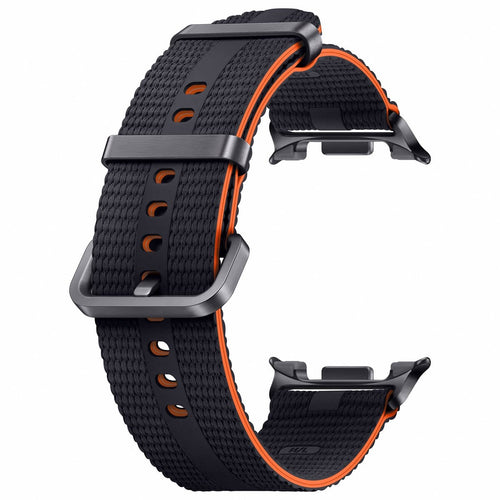 Nylon Fabric Strap, graphite, without a watch, 3/4 front view