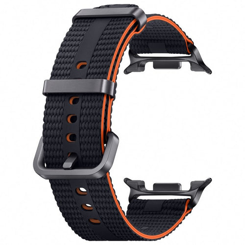 Nylon Fabric Strap, graphite, without a watch, 3/4 front view