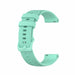 Uhrenarmband 18mm Silikon - Schnellverschluss (Aqua)
