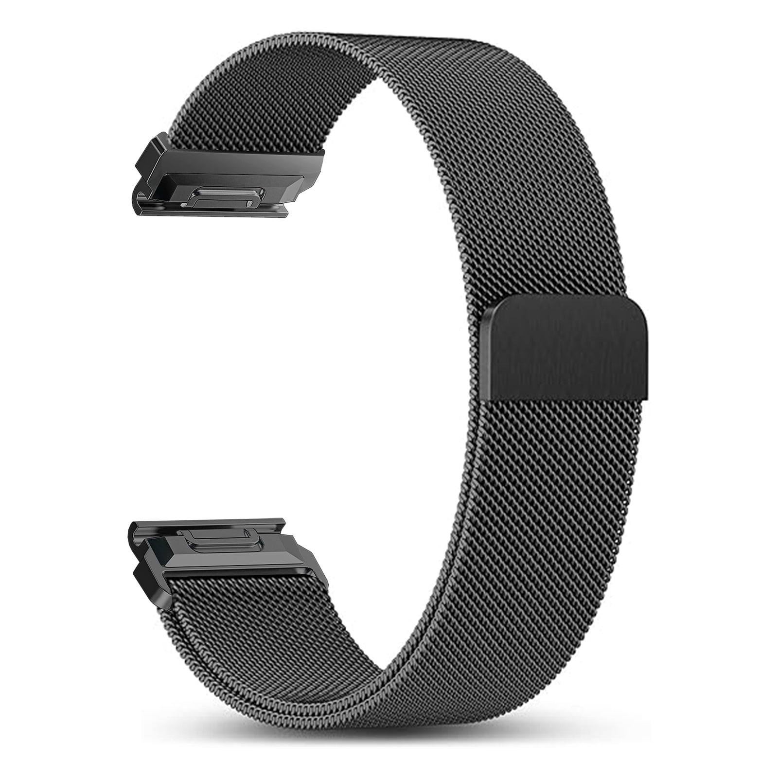 Garmin Quatix 3 / 6x / 7x Solar Premium Milanese Strap (Black)