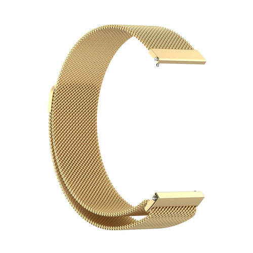 Garmin Forerunner 255 Milanese Strap (Gold)