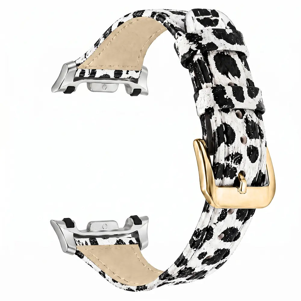 Samsung Galaxy Watch 9 - 40mm Leather Strap (Leopard)