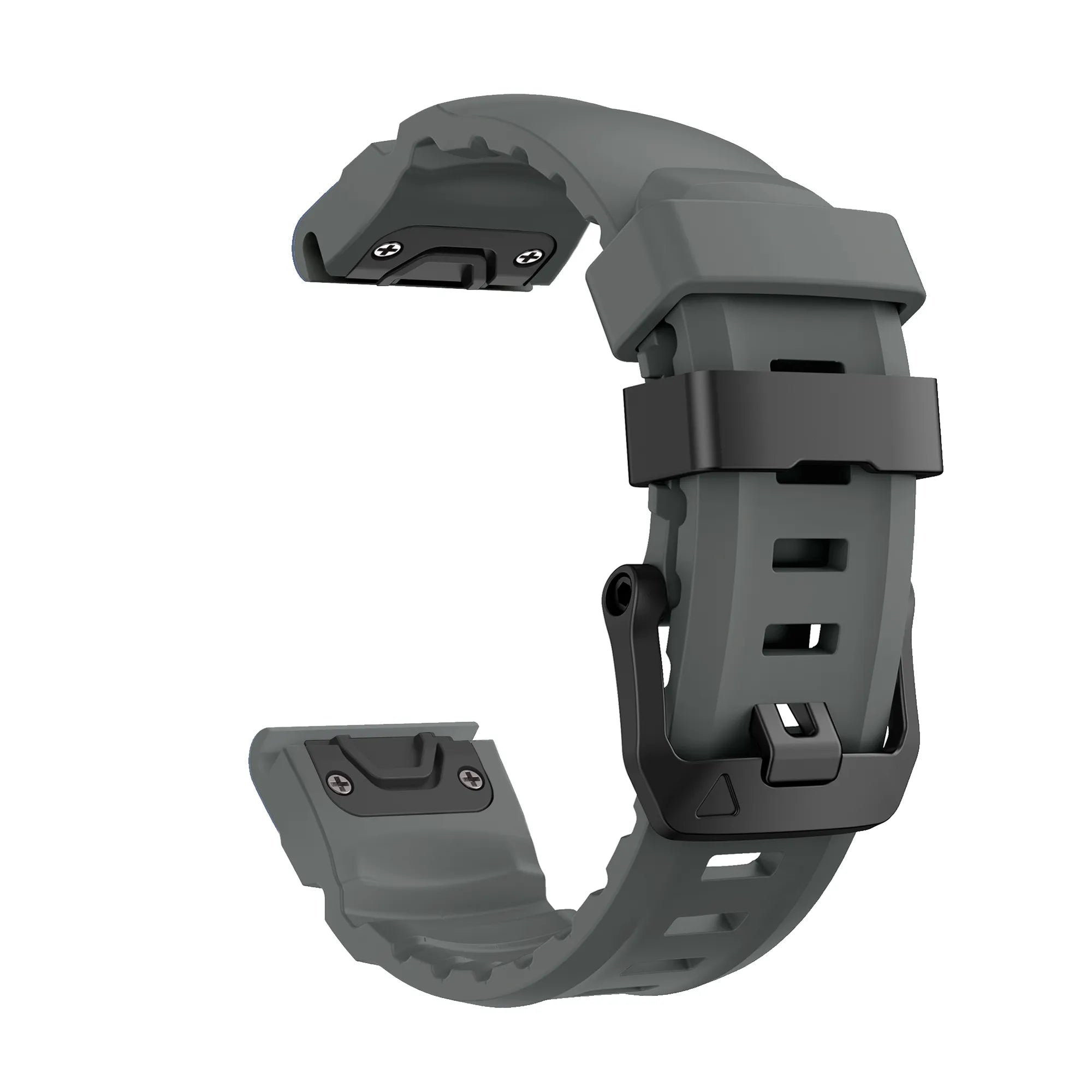 Garmin Quatix 3 / 6x / 7x Solar Trail Silikonarmband (Dunkel Grau)