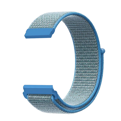 Fitbit Sense Nylonarmband (Hellblau)
