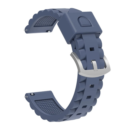 Coros Apex 4 - 46mm Wave Silikonarmband (Grau)