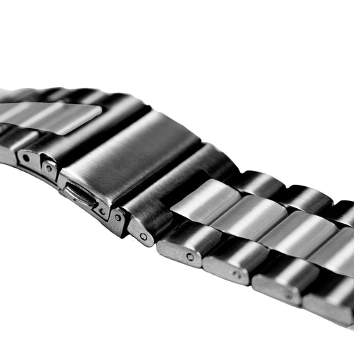 Steel Strap, black/silver, without a watch, 3/4 front view