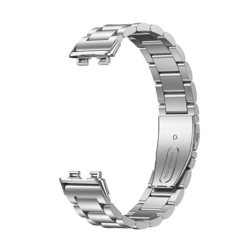 Huawei Band 10 Stahlarmband (Silber)