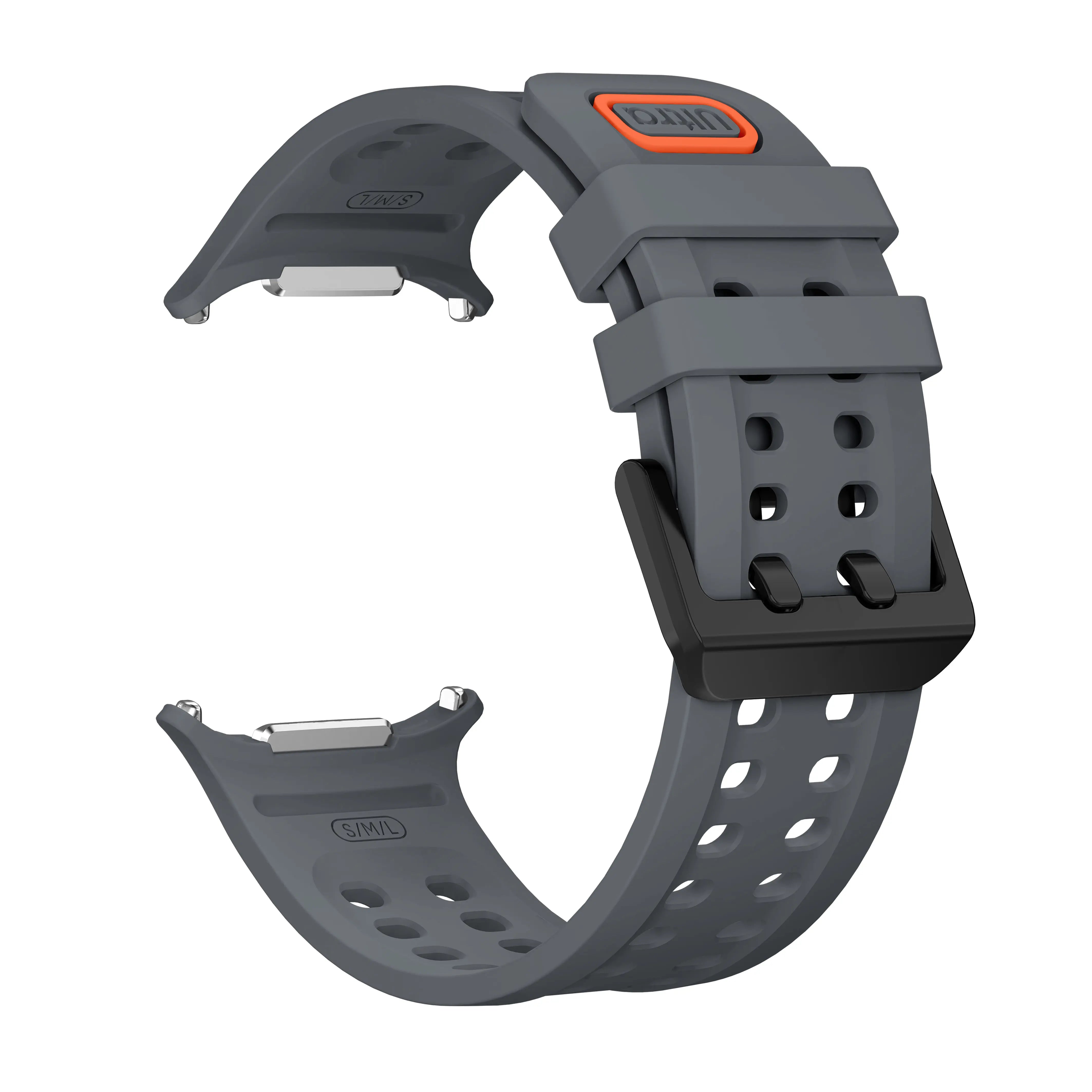 Samsung Galaxy Watch Ultra Silikonarmband (Dunkelgrau)