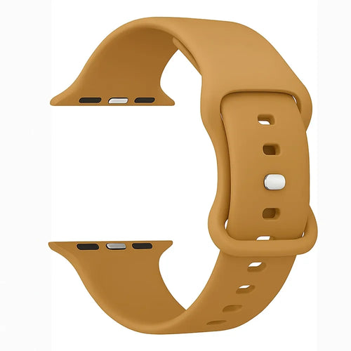Apple Watch Klassisches Silikonarmband (Walnut)