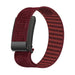 WHOOP MG Knitted Nylon Armband (Weinrot)